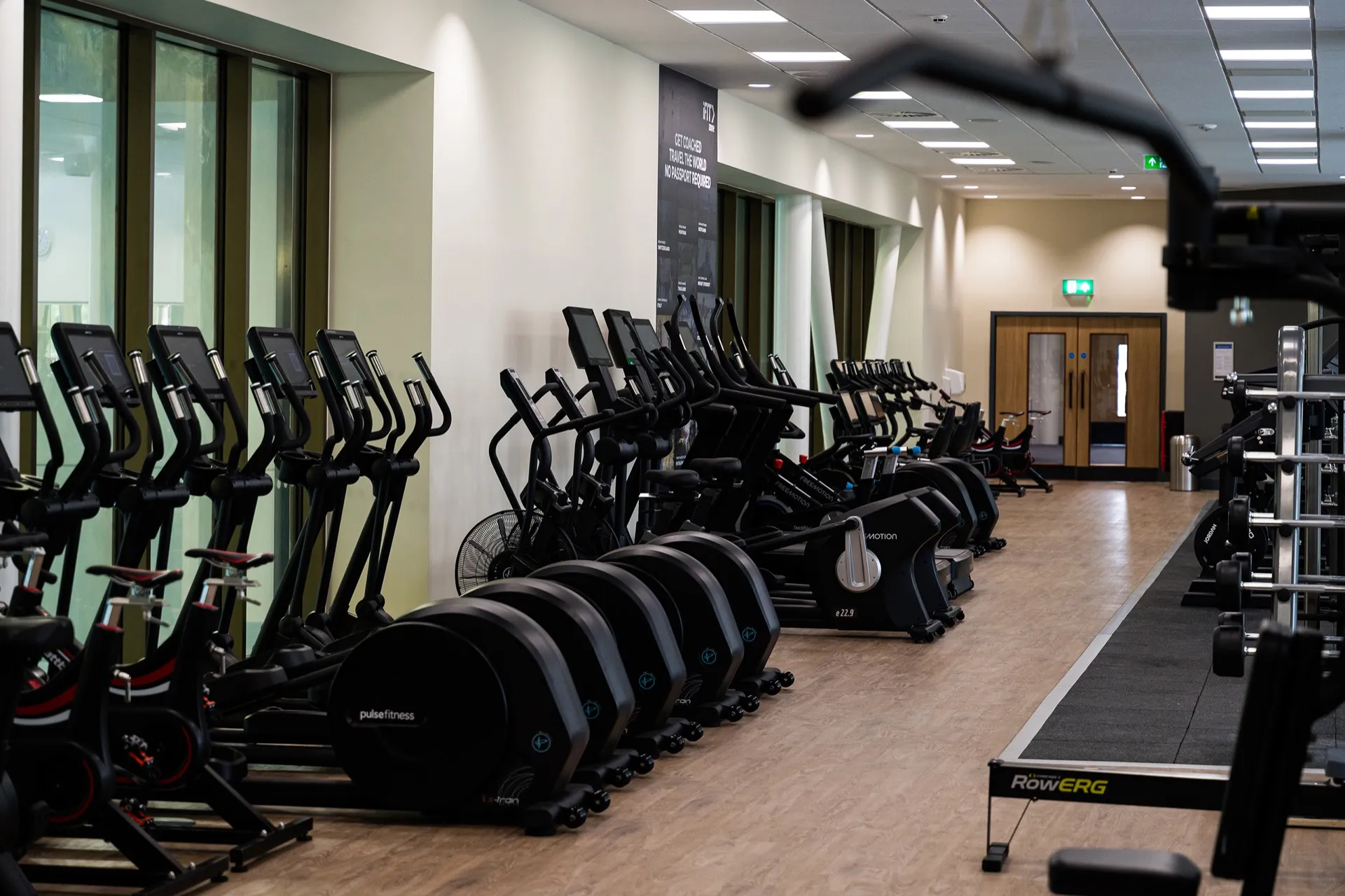 Government fitness facility equipment