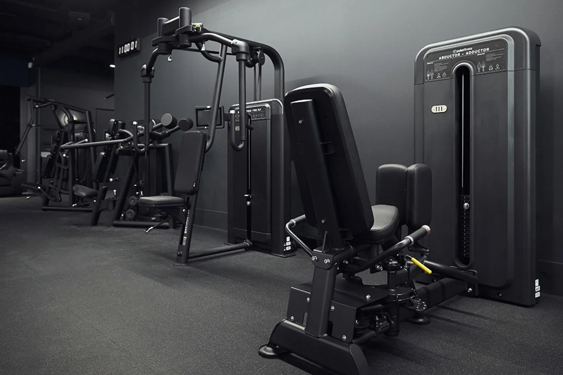 Premium Pulse Fitness UK equipment in a GCC hotel gym